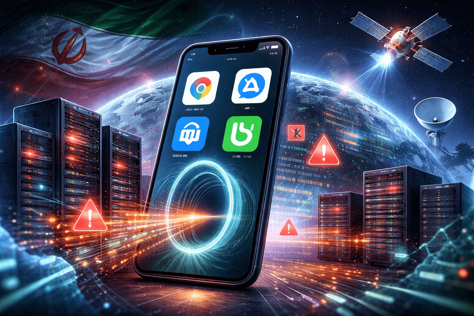 پیامرسانهای داخلی ابزار شناسایی کاربران استارلینک